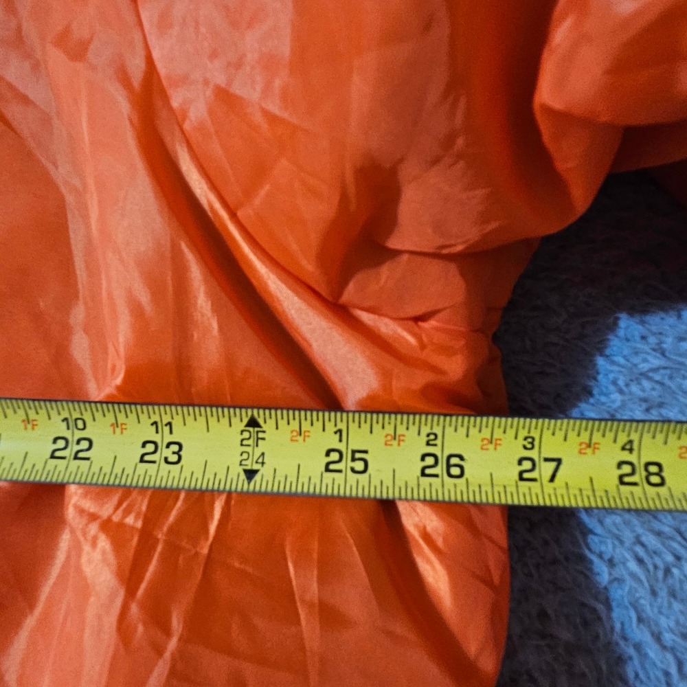 Rothco‎ MA-1 Satin Flight Pilot Aviator Bomber Jacket Mens Black Orange 3XL NWT - Picture 11 of 11